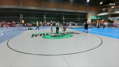 100 lbs Cons. Round 4 - Daniella Rosales, Golden West vs Brooklyn Bloomfeldt, Kelso