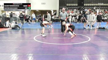 89 lbs Rr Rnd 2 - Caleb Tsikerdanos, Warhawks Wrestling Inc. - MSE vs Jaxton Bocchino, Apex - MSE