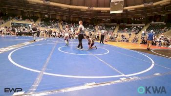 98 lbs Final - Addilyn Ashton, Bartlesville Wrestling Club vs Emerson Rollings, Tulsa Blue T Panthers