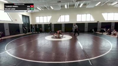 105 lbs Champ. Round 1 - Nalani Langi, Kelly Walsh vs Carlee Angell, Star Valley