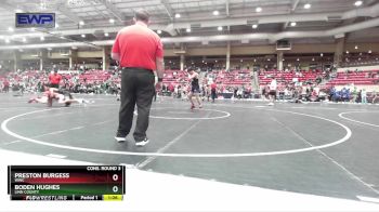 175 lbs Cons. Round 3 - Boden Hughes, Linn County vs Preston Burgess, WWC