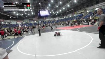 58 lbs Final - Nayelli Romero, Salem Elite vs Mercedes Banegas, Poway Elite