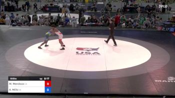 120 lbs Rnd Of 128 - Moses Mendoza, California vs Antonio Mills, Georgia