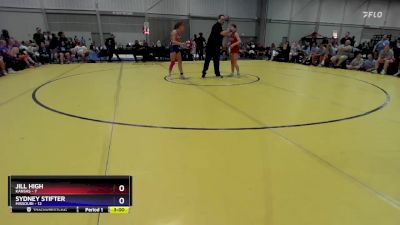 125 lbs Round 1 (8 Team) - Jill High, Kansas vs Sydney Stifter, Missouri