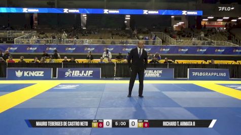 Richard T. Armata II vs Mauro Teberges De Castro Neto 2026 Pan Jiu Jitsu IBJJF Championship