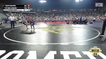 G6A-110 lbs Cons. Semi - Jadyn Majors, GROVE (Girls) vs Ny`ree Coburn, PONCA CITY (Girls)