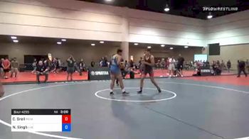 195 kg 3rd Place - Chris Greil, Palm Harbor University HS vs Nawab Singh, Live Oak Wrestling Club