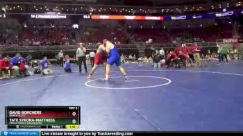 3 lbs Cons. Round 2 - Tate Sykora-Matthess, Cedar Rapids Washington vs David Borchers, North Scott