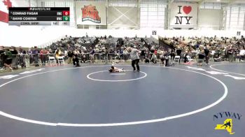 54 lbs Cons. Semi - Conrad Fagan, Baldwinsville Wrestling Club vs David Coistek, Wayne Wrestling Club
