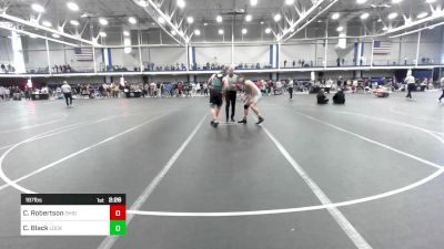 197 lbs Round Of 32 - Cole Robertson, Ohio State vs Cael Black, Lock Haven-Unattached