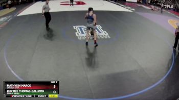 Semifinal - Khy`Ree Thomas-Calloway, Omaha Bryan vs Mathysin Marco, Lincoln East