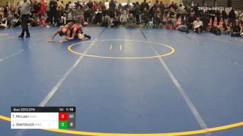 131 lbs Prelims - Tristan McLeer, Kingsway MS vs Julian Giambuzzi, Wisconsin Red MS