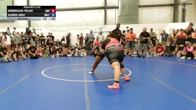 105 lbs Rr Rnd 1 - Esmeralda Tellez, Lady Warriors United - W vs Aleena Adili, Charlies Angels- W