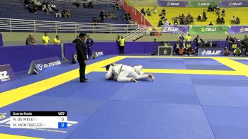 NERIVALDO DE MELO vs MARCELO MONTIBELER 2024 Brasileiro Jiu-Jitsu IBJJF