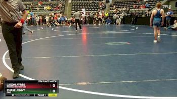 120 lbs 5th Place Match - Chase Jenny, CWO vs Jaxon Ayres, Midwest Destroyers