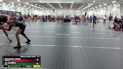 112 lbs Semifinal - Solomon Johns, Fisheye vs Mj Gorrell, MPR