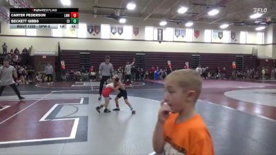 SPW-8 lbs Cons. Semi - Carter Pederson, LMWC vs Beckett Gibbs, East Buchanan