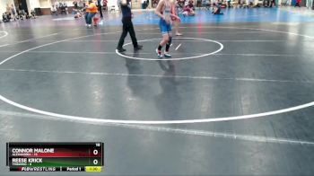 125 lbs Semis (4 Team) - Reese Krick, TMBWWG vs Connor Malone, Alexandria