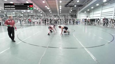 138 lbs Consi Of 32 #1 - Austin Laws, NC vs Nathan Rose, SC