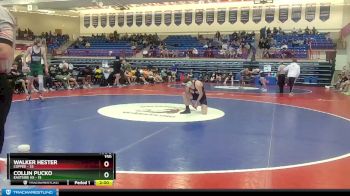 150 lbs 2nd Wrestleback (16 Team) - Collin Pucko, Eastside Hs vs Walker Hester, Coffee