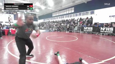 144 lbs Semifinal - Nathan Cauwel, Chino vs Rocco Godinez, Centennial (Corona)