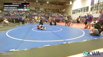 88 lbs Quarterfinal - Quade Charmasson, Bristow Elementary Wrestling Club vs Chase Gabbard II, Raw Wrestling Club