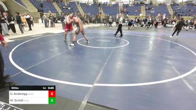 165 lbs 5th Place - Orin Anderegg, Buena Vista vs Malakai DuVall, Steel City Reloaded