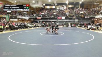 140 lbs 1st Place Match - Annabelle Soell, Gypsum-Southeast Of Saline HS vs Halle Pfannenstiel, Norton Community HS