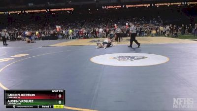 D4-175 lbs Cons. Round 2 - Austin Vazquez, Lawrence HS vs Landen Johnson, Lakeview HS