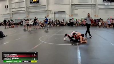 76 lbs Round 2 (6 Team) - Geno Crooks, Tri State Hammers vs Apollo Apollo, Phoenix WC