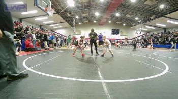 90 lbs Quarterfinal - Carter Randall, Keystone Wrestling Club vs Roman Baker, Skiatook Youth Wrestling