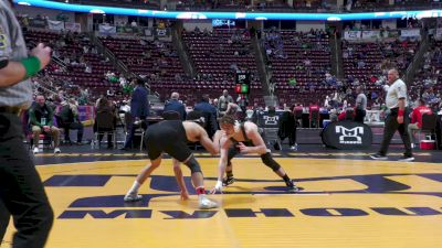 145 lbs First Round - Jacoby Thompson, Meadville vs Quinn McBride, Pennridge