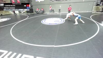 155 lbs 3rd Place Match - Carter Black, Project 8 Wrestling vs Mateo Chaidez
