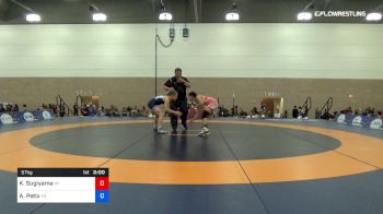 57 kg Semifinal - Koral Sugiyama, Team Kentucky vs Allison Petix, Team Tennessee