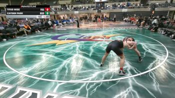 145 lbs Round 3 (4 Team) - Titus Wise, Post Falls, ID vs Cayden Park, Washington, IL