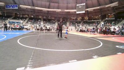 40 lbs Round Of 16 - Everett Long, Tiger Trained Wrestling vs Huxley Hill, Raw Wrestling Club