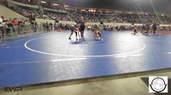 118 lbs Round Of 64 - Italia Karwoski, Tahlequah JH Girls vs Brooklynn Petalcu, Chickasha Wrestling