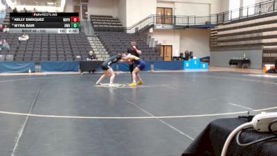 103 lbs Cons. Round 2 - Kelly Enriquez, Wisconsin Stevens Point vs Myra Bair, Wisconsin - Oshkosh