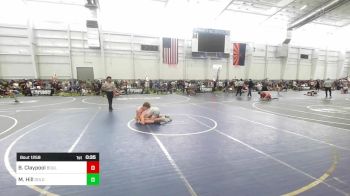 144 lbs Consi Of 4 - Blaine Claypool, Boulder City vs Mason Hill, Dolores Bears