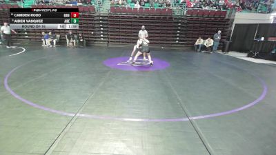 132 lbs Round Of 16 - Camden Rodd, Greer vs Aiden Vasquez, Aiken