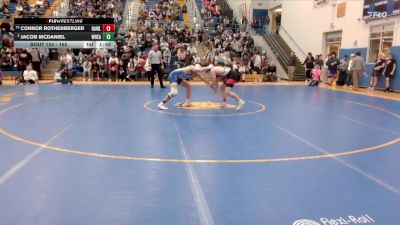 165 lbs Champ. Round 1 - Connor Rothenberger, Rawlins vs Jacob McDaniel, Wheatland