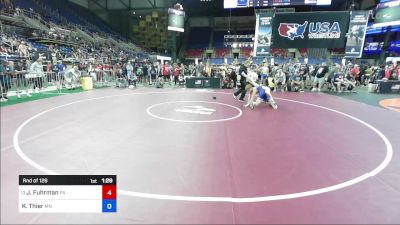 113 lbs Rnd Of 128 - Jax Fuhrman, PA vs Kyler Thier, MN