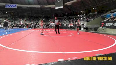 80 lbs Round Of 64 - Tristen Cross, Brushy Wrestling Club vs Jett Foster, MN Elite