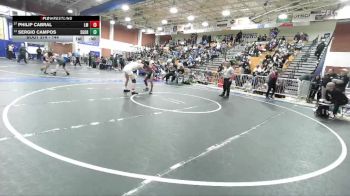 144 lbs Cons. Round 2 - Philip Cabral, La Mirada vs Sergio Campos, San Gorgonio