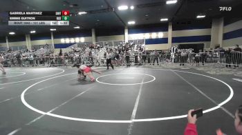 101 lbs Round Of 32 - Gabriela Martinez, Santa Ana HS vs Emmie Guitron, Rise