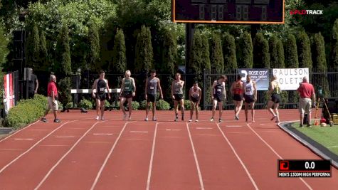 High Performance Men's 1500m, Heat 5