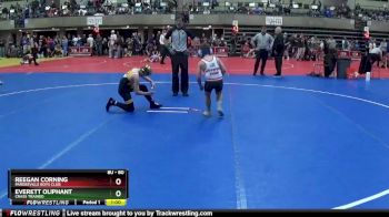 80 lbs Round 2 - Everett Oliphant, Crass Trained vs Reegan Corning, Pardeeville Boys Club