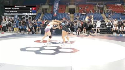 140 lbs Champ. Rd Of 128 - Abigail Pursley, NC vs Kayden Sipp, NE