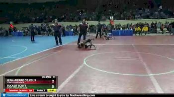 43 lbs Cons. Semi - Jean-Pierre DeJesus, Team Of Hard Knox vs Tucker Scott, Salina Wrestling Club