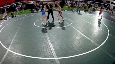 130-140 lbs 2nd Place Match - Stella Conley, Oregon vs Alexis Mariscal, California